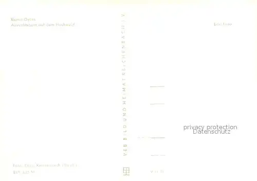 AK / Ansichtskarte Oybin Aussichtsturm auf d. Hochwald Oybin