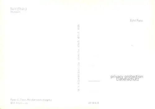 AK / Ansichtskarte Suhl_Thueringer_Wald Museum Aussenansicht Fachwerkhaus Suhl_Thueringer_Wald