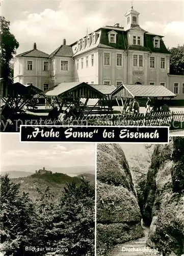 AK / Ansichtskarte Eisenach Wartburg Drachenschlucht 
