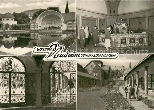 AK / Ansichtskarte Nauheim_Bad Trinkkuranlage Nauheim_Bad