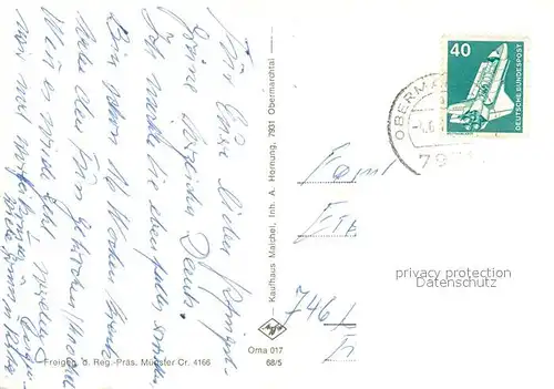 AK / Ansichtskarte Obermarchtal Fliegeraufnahme Obermarchtal