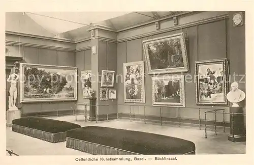 AK / Ansichtskarte Boecklin_Arnold_Boecklin Kunstsammlung Basel 