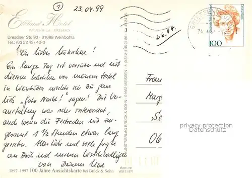 AK / Ansichtskarte Weinboehla Elbland Hotel Gastraum Kirche  Weinboehla