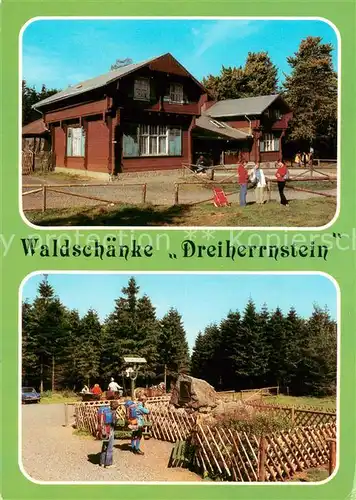 AK / Ansichtskarte Brotterode Waldschaenke Dreiherrnstein Brotterode