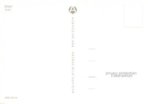 AK / Ansichtskarte Erfurt Anger Erfurt