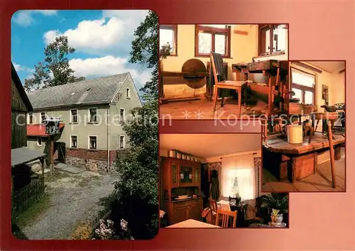 AK / Ansichtskarte Eubabrunn Udo Wunderlich Haus Bogenmacherwerkstatt Schusterwerkstatt Kueche aus Siebenbrunn Eubabrunn