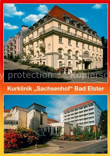 AK / Ansichtskarte Bad_Elster Kurklinik Sachsenhof Bad_Elster