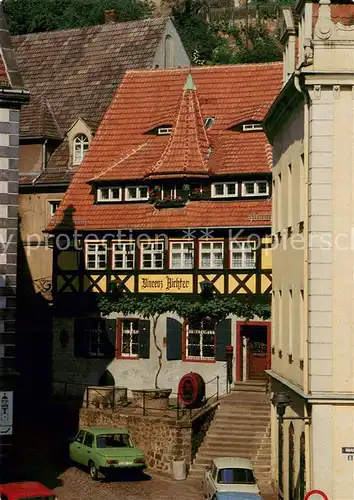 AK / Ansichtskarte Meissen_Elbe_Sachsen Altdeutsche Weinschaenke Vincenz Richter Meissen_Elbe_Sachsen