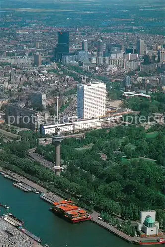 AK / Ansichtskarte Rotterdam Fliegeraufnahme Rotterdam