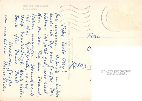 AK / Ansichtskarte Laboe Fliegeraufnahme mit Marine Ehrenmal Laboe