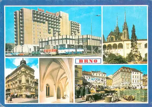 AK / Ansichtskarte Brno_Bruenn Metropole Jihomoravskeho Kraje Brno_Bruenn