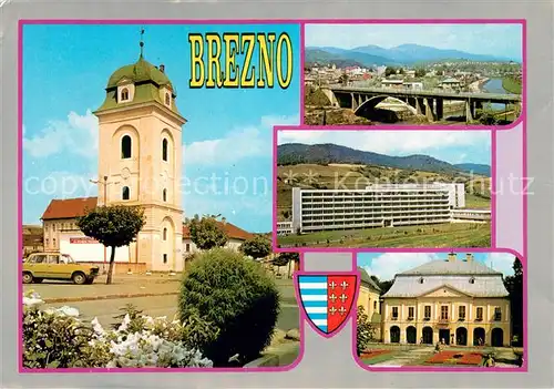 AK / Ansichtskarte Brezno_Bries_SK Priemyselne stredisko Horehronia Prvy raz sa spomina mestske vysady 