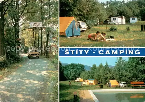 AK / Ansichtskarte Stity_Czechia Autocamping Details 