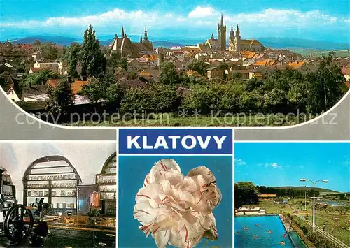 AK / Ansichtskarte Klatovy_Klattau_CZ Mesto v sumavskem predhuri zname pestovanim karaflatu 