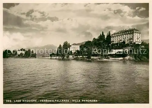 AK / Ansichtskarte Verbania Pallanza Lago Maggiore Villa Panorama Verbania Pallanza