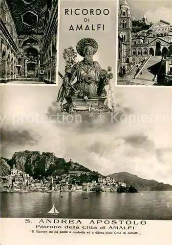 AK / Ansichtskarte Amalfi S. Andrea Apostolo Amalfi