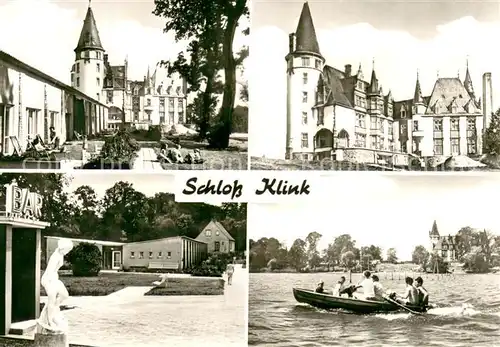 AK / Ansichtskarte Klink_Waren Schloss Klink Erholungsheim d. FDGB Klink Waren
