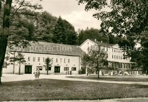 AK / Ansichtskarte Bad_Salzschlirf Kurtheater u. Kurhotel Bad_Salzschlirf