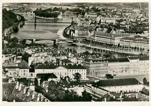 AK / Ansichtskarte Prag__Prahy_Prague Totalansicht 