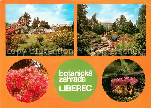 AK / Ansichtskarte Liberec_Reichenberg botanicka zahrada Venkovni areal zahrady 