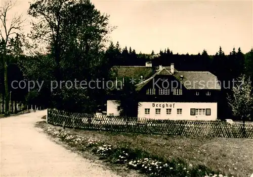 AK / Ansichtskarte Joehstadt Berghof Aussenansicht Joehstadt