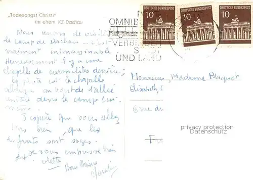 AK / Ansichtskarte Dachau Todesangst Christi Dachau