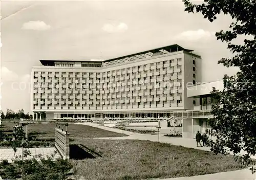 AK / Ansichtskarte Klink_Waren FDGB Ferienobjekt Erholungsheim Herbert Warnke Klink Waren