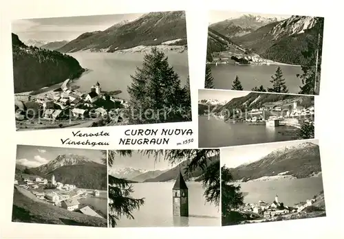 AK / Ansichtskarte Neugraun_Curon_Nuova_IT Teilansichten Umgebung 