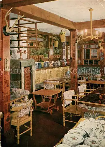 AK / Ansichtskarte Sasbachwalden Gaststube des Sternenwirtshaus Hohritt Sasbachwalden