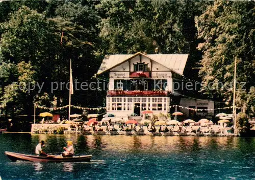 AK / Ansichtskarte Bad_Reichenhall Seewirt am Thumsee Gasthaus Terrasse Bad_Reichenhall