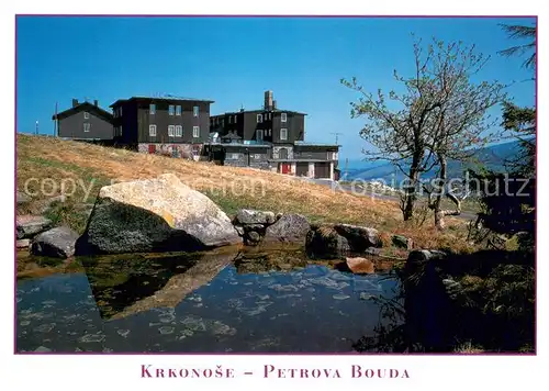 AK / Ansichtskarte Spindleruv_Mlyn_Spindlermuehle Petrova Bouda Krkonose Bergbaude im Riesengebirge Spindleruv_Mlyn