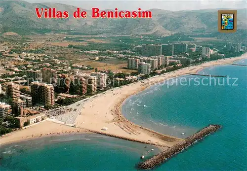 AK / Ansichtskarte Benicasim Hoteles Villas Playa vista aerea Benicasim