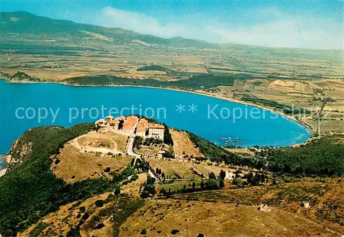 AK / Ansichtskarte Populonia Golfo di Baratti dall aereo Populonia