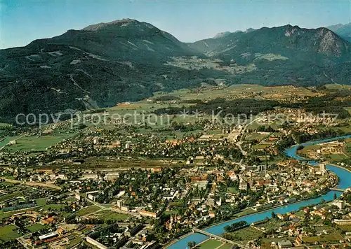 AK / Ansichtskarte Villach_Kaernten Panorama mit Dobratsch und Erzberg Villach_Kaernten