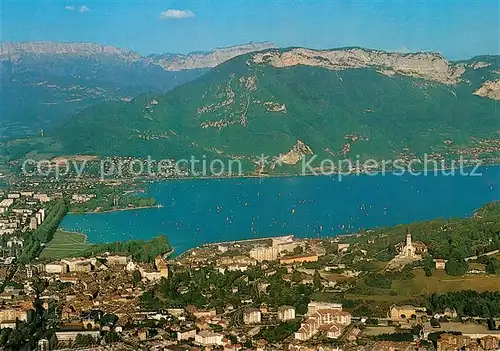 AK / Ansichtskarte Annecy_74_Haute Savoie Vieille ville la Visitation Annecy le Vieux Parmelan Mont Veyrier vue aerienne 