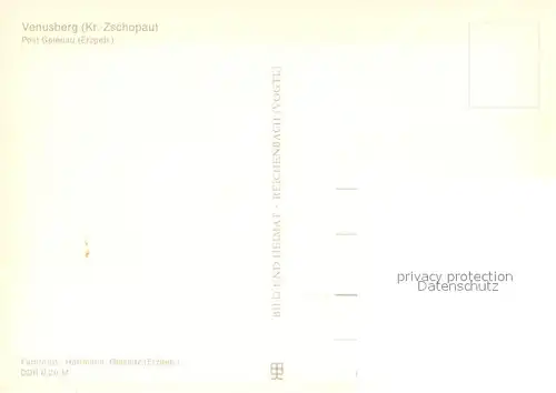 AK / Ansichtskarte Venusberg_Zschopau Pension Waldhof Gaststube Venusberg Zschopau