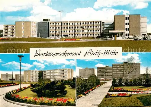 AK / Ansichtskarte Huerth_Rheinland Bundessprachenamt Huerth Mitte Park Huerth_Rheinland
