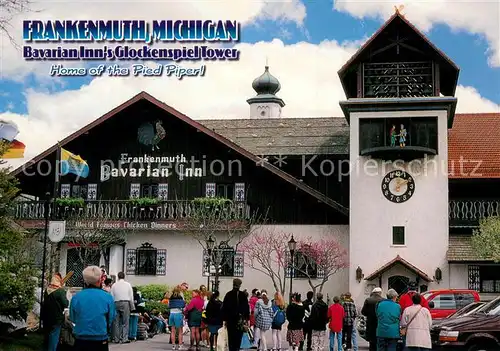 AK / Ansichtskarte Frankenmuth_Michigan Bavaria Inn Glockenspiel Tower 