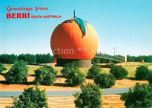 AK / Ansichtskarte Berri_Australia Worlds biggest Orange 
