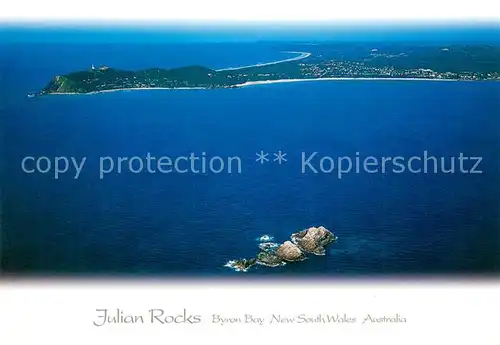 AK / Ansichtskarte New South Wales Julian Rocks Byron Bay Fliegeraufnahme New South Wales