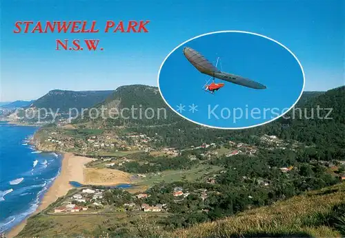 AK / Ansichtskarte Stanwell_Park_Australia Fliegeraufnahme Drachenflieger 