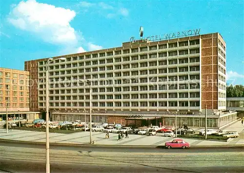 AK / Ansichtskarte Rostock Interhotel Warnow 