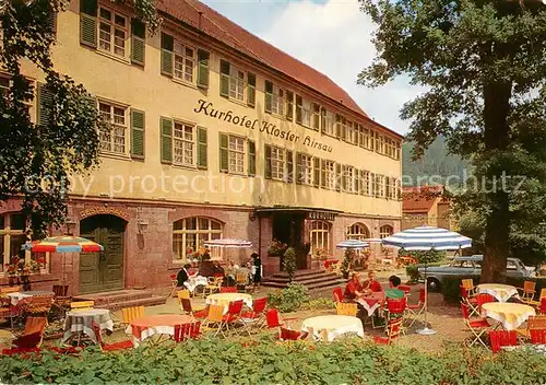 AK / Ansichtskarte Hirsau Kurhotel Kloster Hirsau Freiterrasse Hirsau
