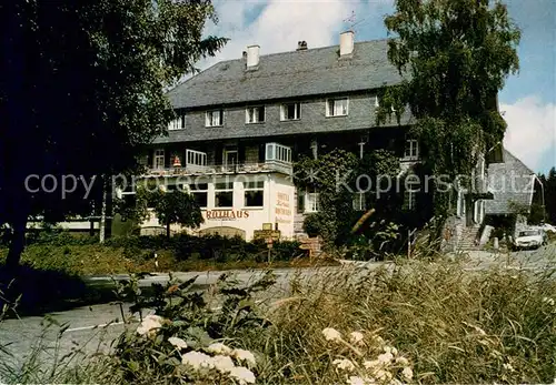 AK / Ansichtskarte Rothaus_Grafenhausen Hotel Kurhaus Rothaus mit Dependance Rothaus Grafenhausen