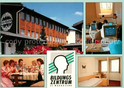 AK / Ansichtskarte Linz_Donau Bildungszentrum St Magdalena Gaststube Schulungsraum Zimmer Linz_Donau