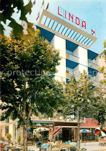 AK / Ansichtskarte Cattolica__Provincia_Rimini Hotel Linda 