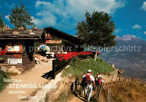 AK / Ansichtskarte Dorf_Tirol Gasthaus Steinegg Muthoefe Dorf_Tirol