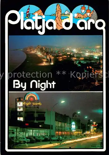 AK / Ansichtskarte Platja_d_Aro_Costa_Brava_ES Diversos aspectos 