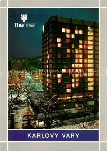 AK / Ansichtskarte Karlovy_Vary_Karlsbad Lazenske sanatorium Thermal 