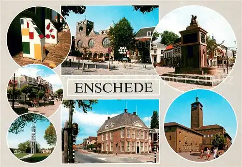 AK / Ansichtskarte Enschede Teilansichten Enschede